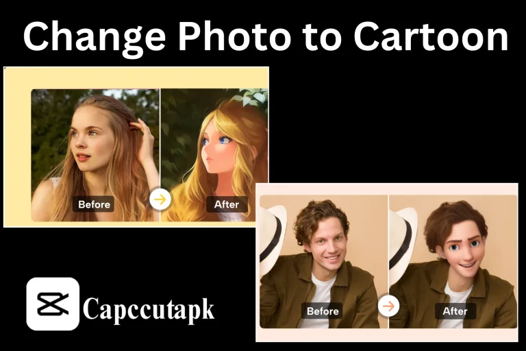 Make Picture to Cartoon in CapCut MOD APK