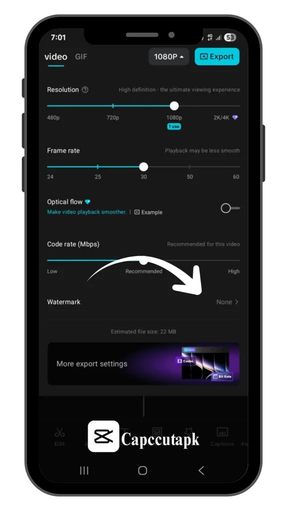 CapCut MOD APK No Watermark