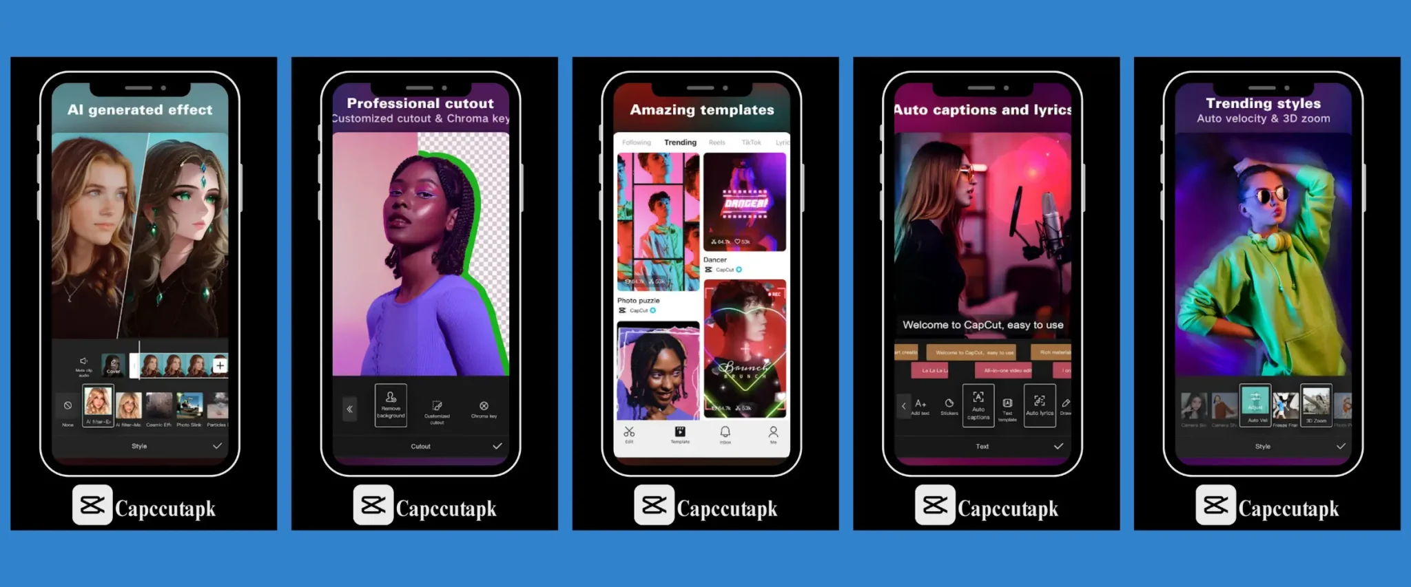 CapCut MOD APK Screenshots